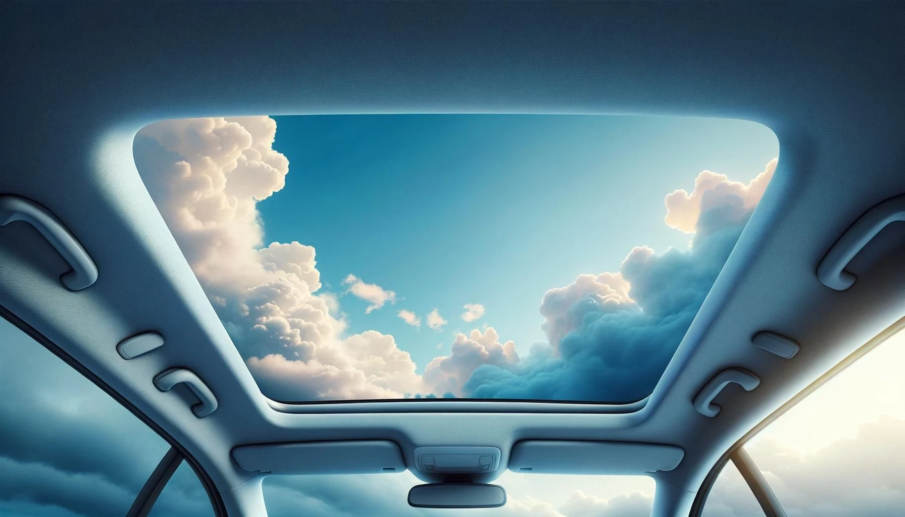 Sunroof car toyota